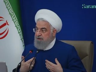 تمسخر خامنه‌ای توسط حسن روحانی‌ در جلسه هیات دولت