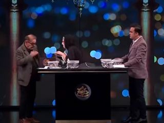 حمید لولایی بدلیل شوخی ترسناک در وسط برنامه غش کرد