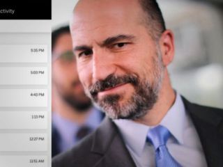 خسرو شاهی ،مدیر عامل اوبر برای چندین روز پیک شرکت خود شد