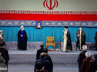 خامنه‌ای، ابراهیم رئیسی را به ریاست جمهوری منصوب کرد