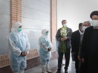 در اولین روز کاری کابینه جدید ،رئیسی از غسالخانه بهشت زهرا بازدید کرد