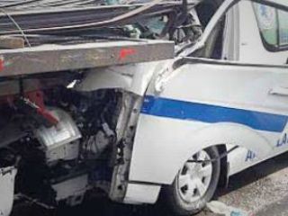 مرگ مصدوم در تصادف آمبولانس خصوصی