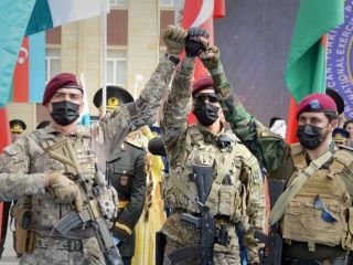 رزمایش مشترک جمهوری آذربایجان، ترکیه و پاکستان با نام «دوستی سه برادر»