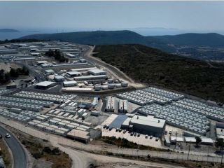 یونان اولین کمپ بسته پناهجویی را در جزیره ساموس افتتاح کرد