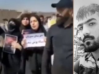 دومین «مرگ مشکوک» فشافویه؛ خانواده امیرحسین حاتمی مقابل زندان تجمع کردند