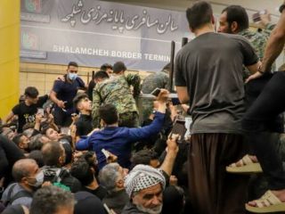 ازدحام و هرج‌ومرج در مرز شلمچه؛ «تست چشمی» به جای پی‌سی‌آر