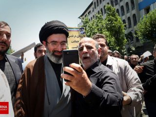 تیم حفاظت از مجتبی خامنه ای - عکس