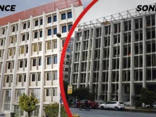 تخریب ساختمان مصادره شده رضا ضراب در استانبول