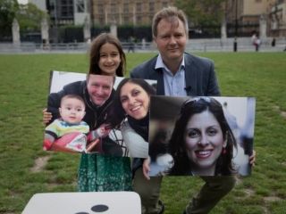 همسر نازنین زاغری در اعتراض به دولت بریتانیا دست به اعتصاب غذا زد