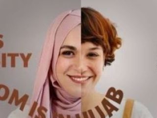 پوسترهای جنجالی حجاب در فرانسه