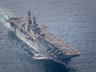 آمریکا از گشت‌زنی یک ناو تهاجمی خود در دریای عمان خبر داد