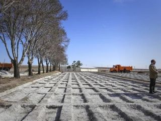 آماده‌سازی یک قبرستان در جنوب تهران برای دفن قربانیان زلزله احتمالی
