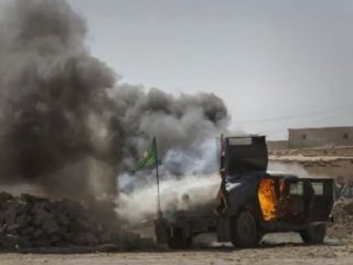 انفجار در مقرها و زاغه‌های شبه‌نظامیان نیابتی ایران در نزدیکی مرز سوریه با عراق