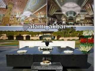 یادداشت اکبر اعلمی در مورد قبر مجلل خمینی