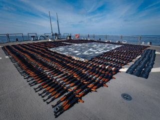 دولت آمریکا از غرق کردن کشتی حامل سلاح‌های ایرانی حمایت کرد