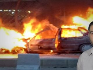 آتش زدن خودروی محمدرضا آقاجری، عضو شورای شهر امیدیه