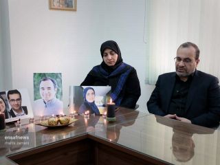 گفت‌وگو با پدر و مادر دو مسافر پرواز ۷۵۲ :باور داریم بعنوان سپر انسانی هواپیما را زدند