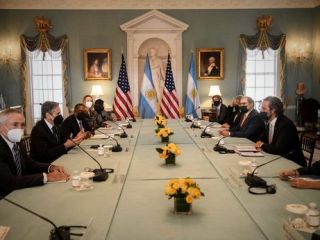 ابراز نگرانی نسبت به سفر محسن رضایی به نیکاراگوئه در دیدار وزیران خارجه آمریکا و آرژانتین