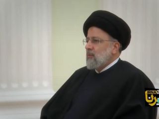 ابراهیم رئیسی با پوتین در کاخ کرملین دیدار کرد