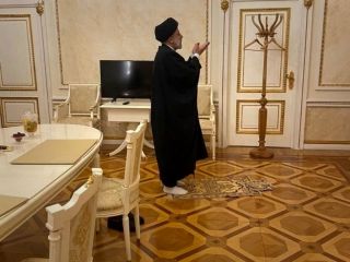 توضیح همسر رئیسی درباره نماز خواندن شوهرش در کاخ کرملین