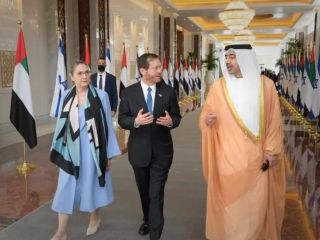 نخستین دیدار اسحاق هرتزوگ، رئیس جمهور اسرائیل از امارات