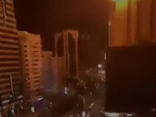 وقوع ۲ انفجار در پی اصابت موشک در ابوظبی