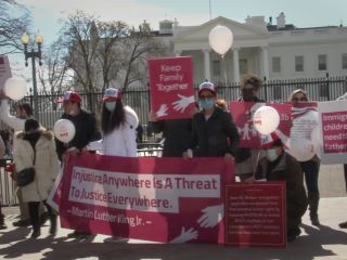 تجمع در واشنگتن با درخواست لغو «ممنوعیت صدور ویزا» به دلیل گذراندن سربازی در سپاه