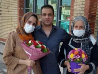 یکی از دو برادر محبوس نوید افکاری از زندان آزاد شد