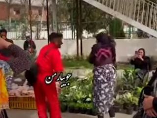 رقص حاجی فیروز با پیرزن سبزی فروش بازار جویبار