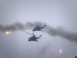 تغییر از دفاع به حمله؛ «هلی‌کوپترهای اوکراینی» به یک انبار سوخت در خاک روسیه حمله کردند