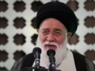 جمعی از مداحان و آخوندهای مشهد در حضور علم الهدی مرزهای پاچه خاری را جابجا کردند