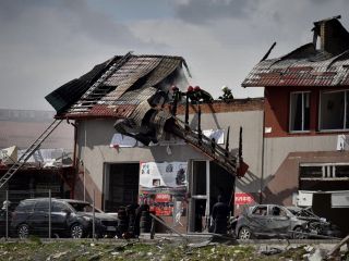 حمله موشکی روسیه به شهر لویو در اوکراین از سمت «دریای خزر»