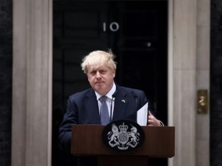 بوریس جانسون، نخست وزیر بریتانیا امروز استعفا کرد