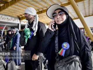 زائران غیرایرانی گرفتار در مرز شلمچه