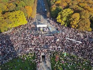 برلین صدای فریاد آزادیخواهی ایران را به گوش تمامی جهانیان رساند