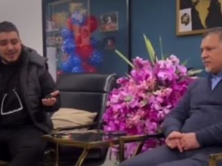 اجرای اختصاصی و زنده آرون افشار برای علی دایی