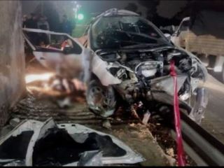 کشته شدن ۱۰ پناهجوی افغان همراه با راننده پژو حامل آنها در تصادف با کامیون در فارس