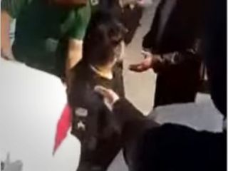 ویدیویی از بازداشت وحشیانه یک مرد مقابل خانواده‌اش به بهانه روزه‌خواری