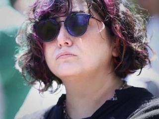 باران کوثری در یک مراسم عمومی بدون حجاب اجباری شرکت کرد