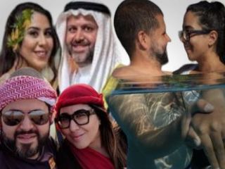 نامزدی نوه مهستی، ناتاشا قبازرد با پولدار کویتی