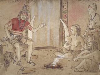 مرد دفن‌شده در مقبره مجلل ۵ هزار ساله زن از آب درآمد