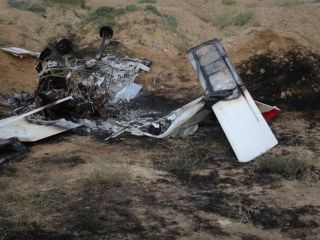 کشته شدن مدرس خلبانی و دانشجویش در حادثه سقوط هواپیمای مرکز آموزشی شرکت ماهان
