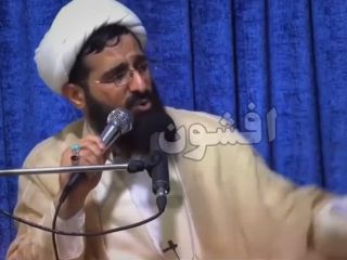 آخوندی که می گفت مردم وظیفه دارند خرج مرا بدهند: مخالفان نظام لواطکار و زنا کار هستند