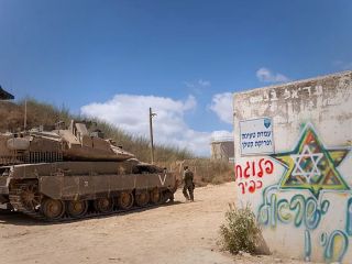 تانک دزدیده شده از پایگاه نظامی اسرائیل در محله اسقاطی‌ها پیدا شد