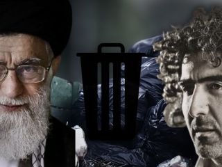 صدا و سیمای خامنه‌ای، علی علیزاده لندن نشین را به سطل زباله انداختند
