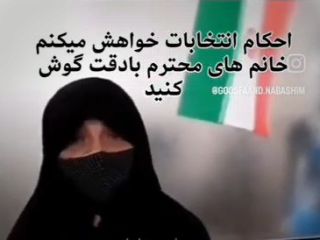 «در مورد انتخابات زنان میتوانند بدون اجازه شوهر رای بدهند و نیاز به اذن شوهر ندارند»