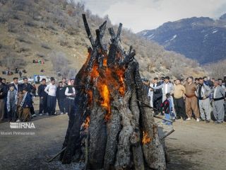 (تصاویر) جشن نوروز در روستای دوپلوره کردستان