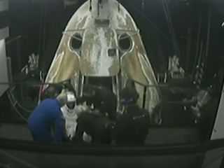 بازگشت یاسمین مقبلی و سه همراه او از ماموریت فضایی به زمین پس از ۶ ماه