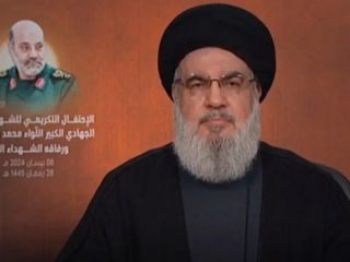 حسن نصرالله: خامنه‌ای و مسئولان «تصمیم قاطع گرفته‌اند که پاسخ ایران مستقیما خواهد آمد