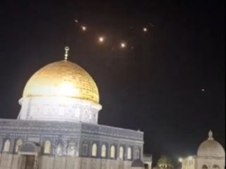 ویدیوهای حمله پهپادهای جمهوری اسلامی به مناطق مختلف اسرائیل